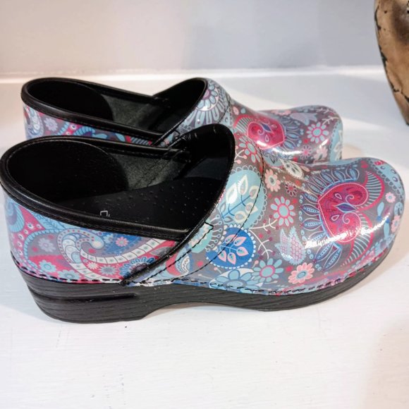 Dansko Patent Leather Clogs - Picture 4 of 7